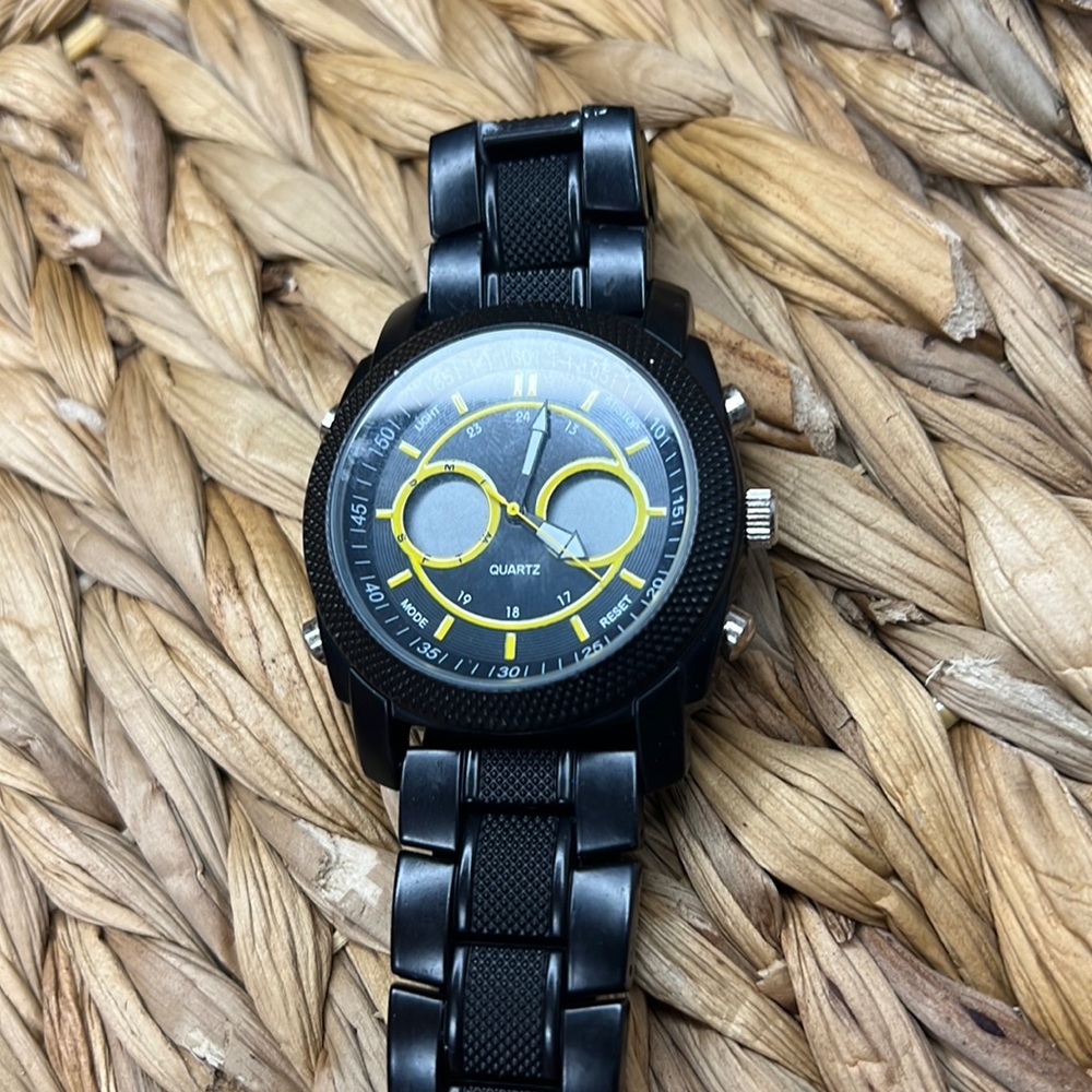 Black Watch with Yellow Detail
